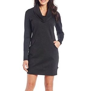 Merrell Indira Dress Women’s Comfy Cowl Neck Double Knit Ponte Long Slee…